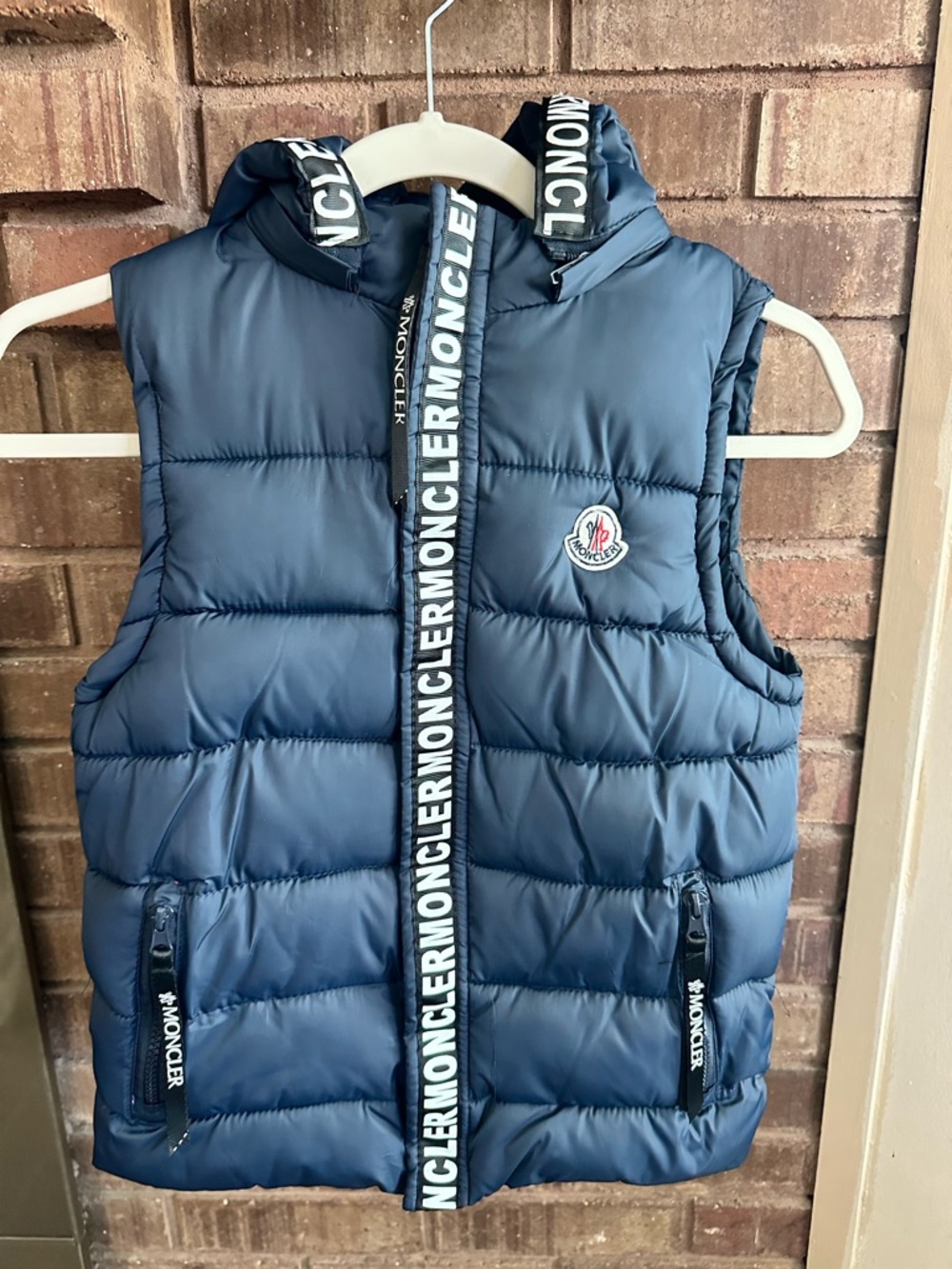 Moncler Youth Hooded Puffer Vest (XXL) — Luxury Winter Streetwear